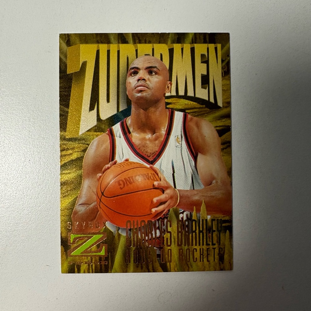 Charles Barkley Houston Rockets Skybox Zuperman Card